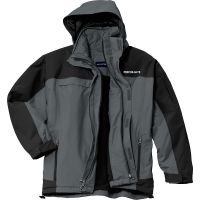 20-J792, Small, Graphite, Left Chest, Performive - 3in.